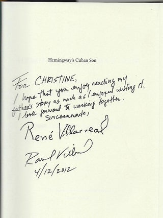HEMINGWAY'S CUBAN SON: REFLECTIONS ON THE WRITER BY HIS LONGTIME MAJORDOMA.
