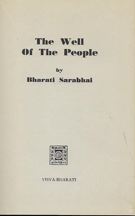 THE WELL OF THE PEOPLE.