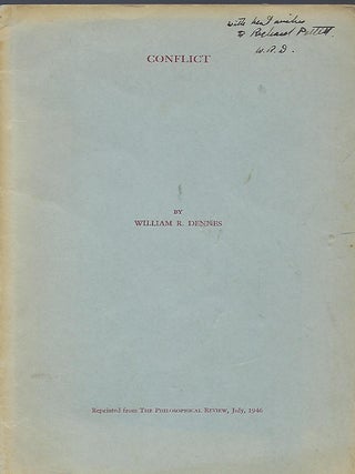 Item #56939 CONFLICT. William R. DENNES