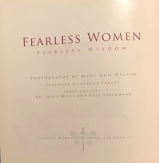 FEARLESS WOMEN, FEARLESS WISDOM