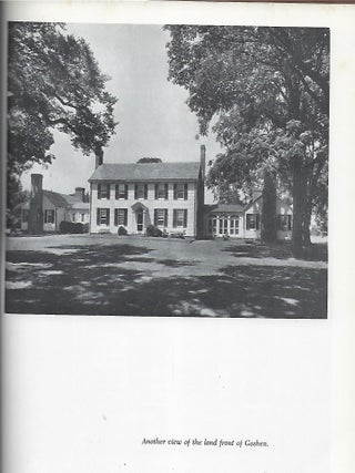 OLD VIRGINIA HOUSES: THE MOBJACK BAY COUNTRY & ALONG THE JAMES.