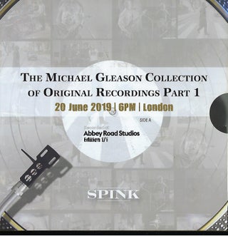 Item #57040 THE MICHAEL GLEASON COLLECTION OF IRGINAL RECORDINGS FILMED AND RECORDED AT ABBEY...