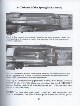 THE .58- AND .50- CALIBER RIFLES & CARBINES OF THE SPRINGFIELD ARMORY 1865-1872.