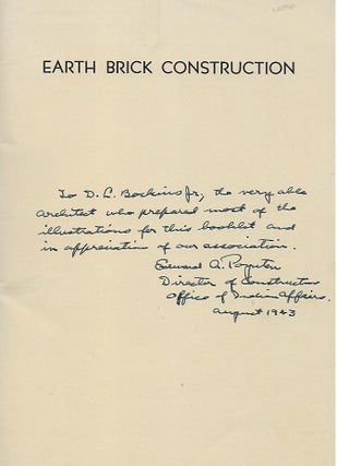 EARTH BRICK CONSTRUCTION