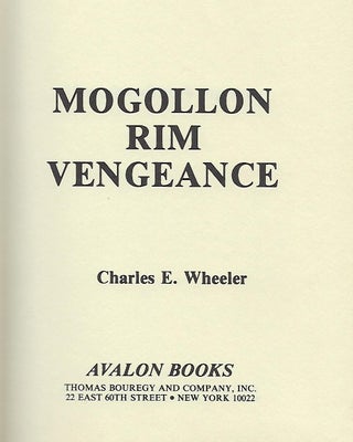 MOGOLLON RIM VENGEANCE.