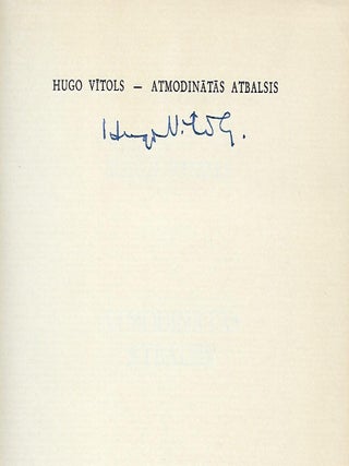 ATMODINATAS ATBALSIS [AWAKENED ECHOES).