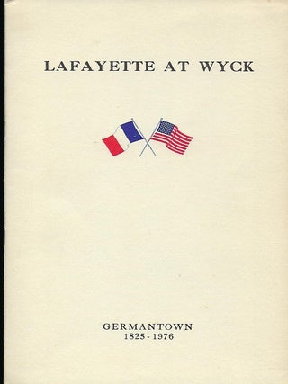 WYCK: THE STORY OF AN HISTORIC HOUSE 1690-1970.
