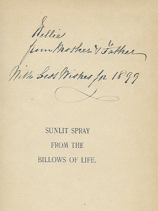 SUNLIT SPRAY FROM THE BILLOWS OF LIFE