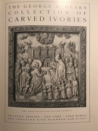 Item #57231 THE GEORGE A. HEARN COLLECTION OF CARVED IVORIES. George A. HEARN