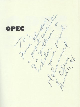 OPEC: THE FAILING GIANT.