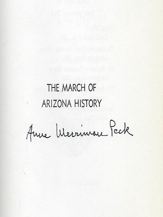 THE MARCH OF ARIZONA HISTORY.