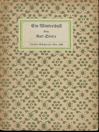 Item #57318 EIN WINTERIDYLL. Karl STIELER
