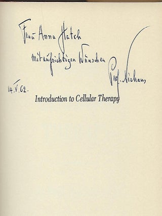 INTRODUCTION TO CELLULAR THERAPY
