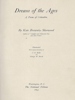 DREAM OF THE AGES: A POEM OF COLUMBIA