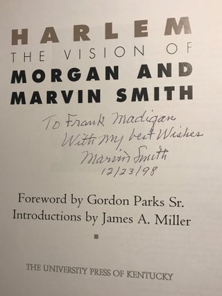 HARLEM: THE VISION OF MORGAN AND MARVIN SMITH.