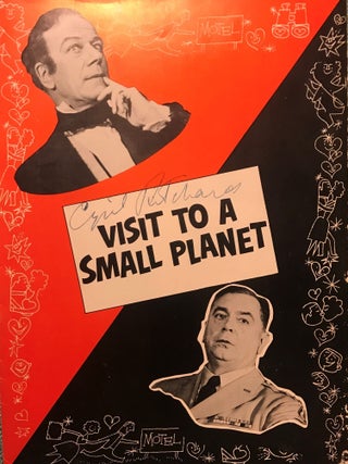 Item #57478 VISIT TO A SMALL PLANET. Gore VIDAL, Cyril RITCHARD