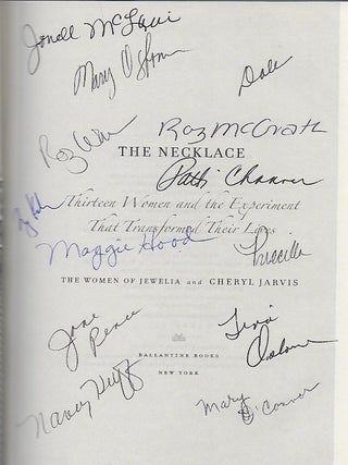 THE NECKLACE: THIRTEEN WOMEN AND THE EXPERIMENT THAT TRANSFORMED THEIR LIVES.