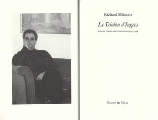 LE VIOLON d'INGRES: SUNDAY POEMS AND LINEATIONS 1993-1996.