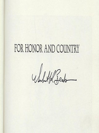 FOR HONOR AND COUNTRY: THE DIARY OF BRUNO DE HEZETA..