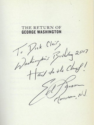 THE RETURN OF GEORGE WASHINGTON: 1783-1789.