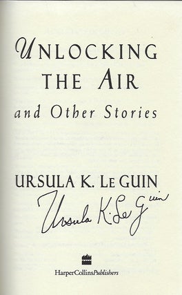UNLOCKING THE AIR AND OTHER STORIES