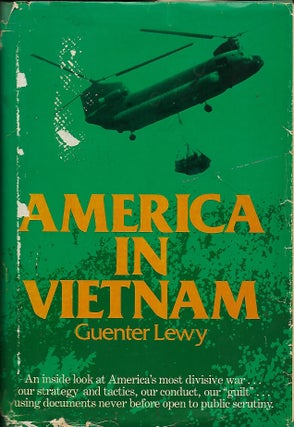 Item #57615 AMERICA IN VIETNAM. Guenter LEWY