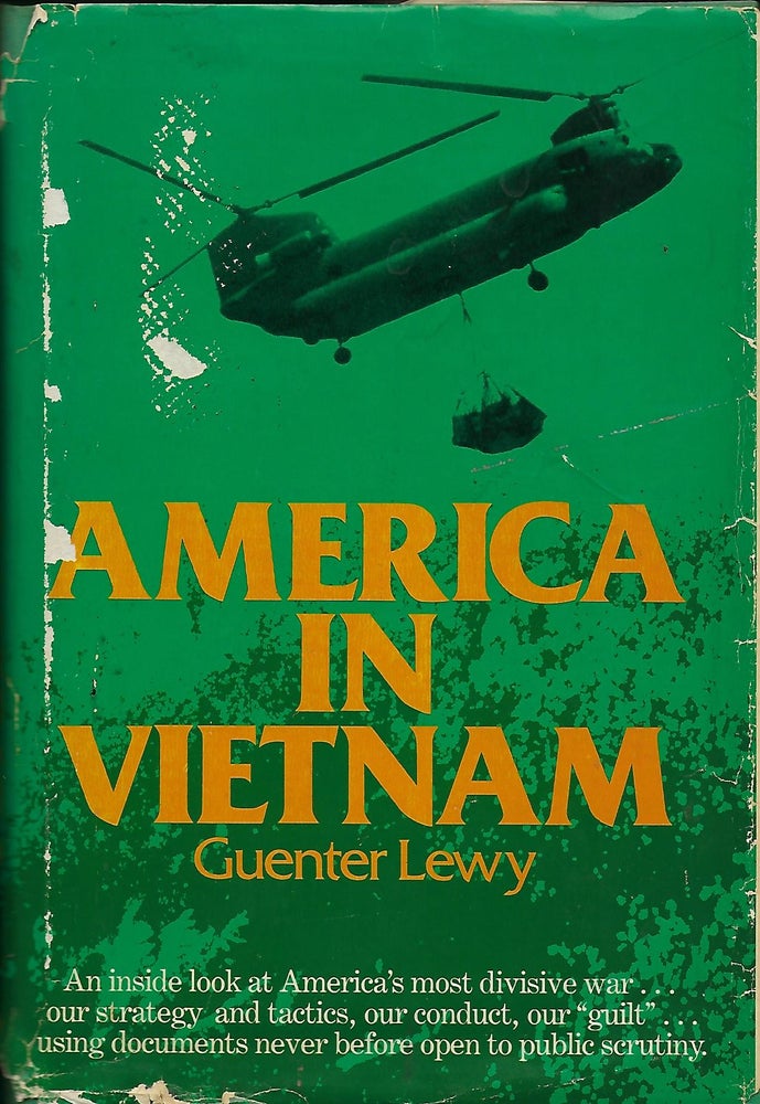 Item #57615 AMERICA IN VIETNAM. Guenter LEWY.