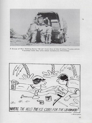 MEN AND ARMOR: AN ILLUSTRATED ACCOUNT OF LIFE AND OPERATIONS OF MY ARMY OUTFIT.
