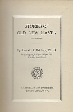STORIES OF OLD NEW HAVEN.