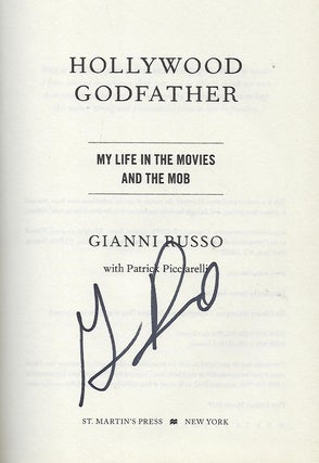 HOLLYWOOD GODFATHER: MY LIFE IN THE MOVIES AND THE MOB.