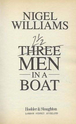 TWO AND HALF (THREE) MEN IN A BOAT