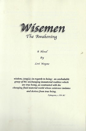 WISEMAN: THE AWAKENING