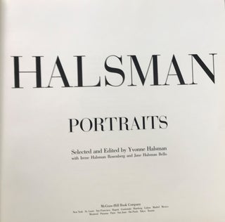HALSMAN PORTRAITS