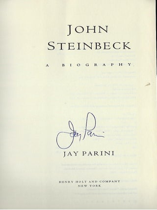JOHN STEINBECK: A BIOGRAPHY