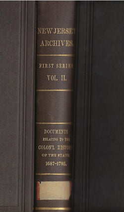 DOCUMENTS RELATING TO THE COLONIAL HISTORY. VOLUME II 1687-1703