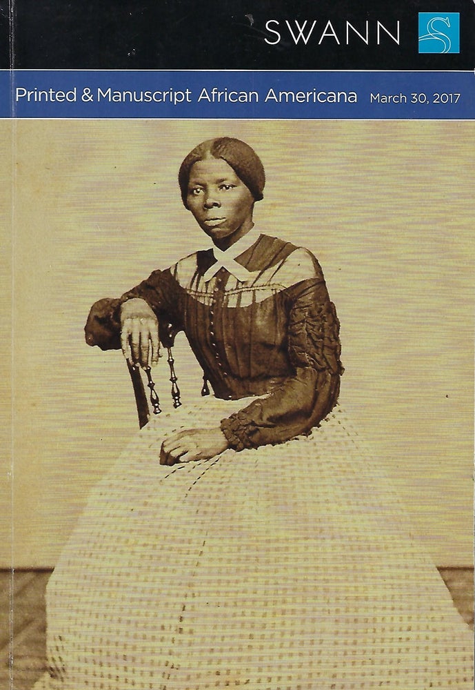 Item #57898 PRINTED & MANUSCRIPT AFRICAN AMERICANA; AUCTION #2441. SWANN AUCTION GALLERY.