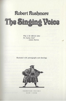 THE SINGING VOICE