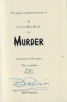 A LITTLE RED BOOK OF MURDER STORIES