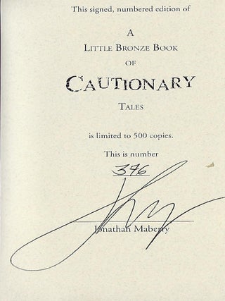 A LITTLE BRONZE BOOK OF CAUTIONARY TALES