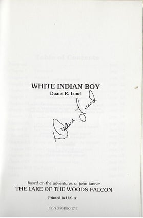 WHITE INDIAN BOY