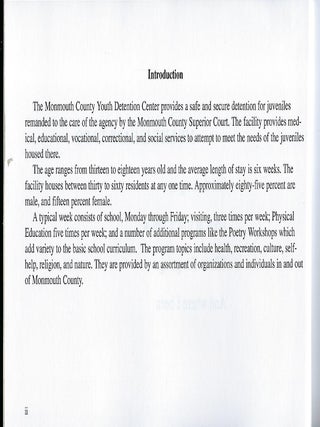 MY LIFE IN HARD TO DO/ I'M TRYING TO SEE FREE: POEMS FROM THE YOUTH DETENTION CENTER, FREEHOLD, NJ