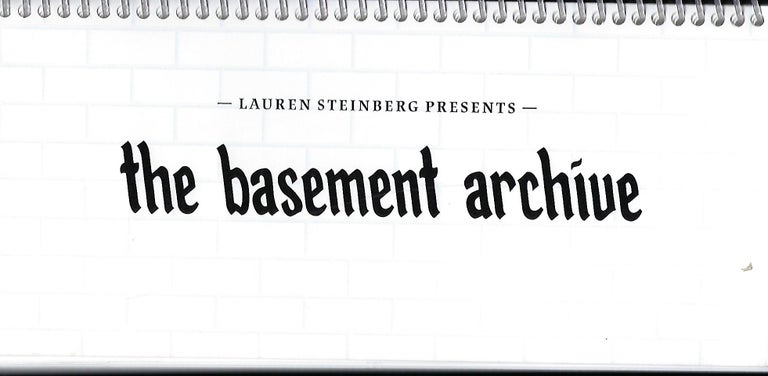 Item #58033 THE BASEMENT ARCHIVE. Lauren STEINBERG.