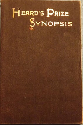 THE PRIZE SYNOPSIS OF THE COURSE OF STUDY FOR THE FIRST YEAR