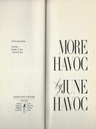 MORE HAVOC