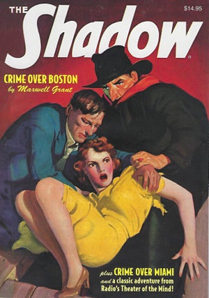 Item #58266 CRIME OVER BOSTON AND CRIME OVER MIAMI: TWO CLASSIC ADVENTURES OF THE SHADOW PLUS...