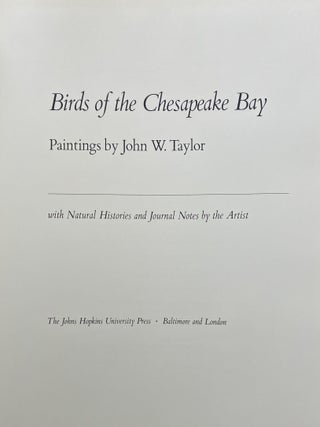 BIRDS OF THE CHESAPEAKE BAY