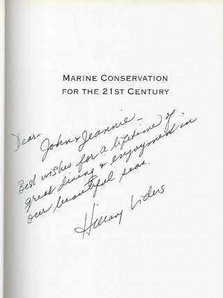 MARINE CONSERVATION FOR THE 21ST CENTURY.