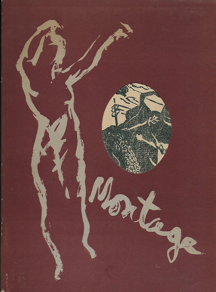 Item #58374 MONTAGE YEAR BOOK 1952. NEWARK SCHOOL OF FINE AND INDUATRIAL ART. Henry M. GASSER, Director.