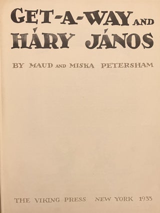 GET-A-WAY AND HARY JANOS.