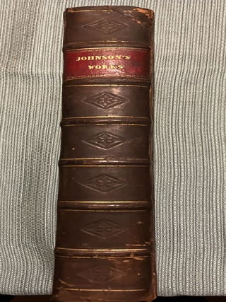 THE WORKS OF THE LATE REVEREND MR. SAMUEL JOHNSON, SOMETIME CHAPLAIN TO THE RIGHT HONORABLE WILLIAM LORD RUSSELL.